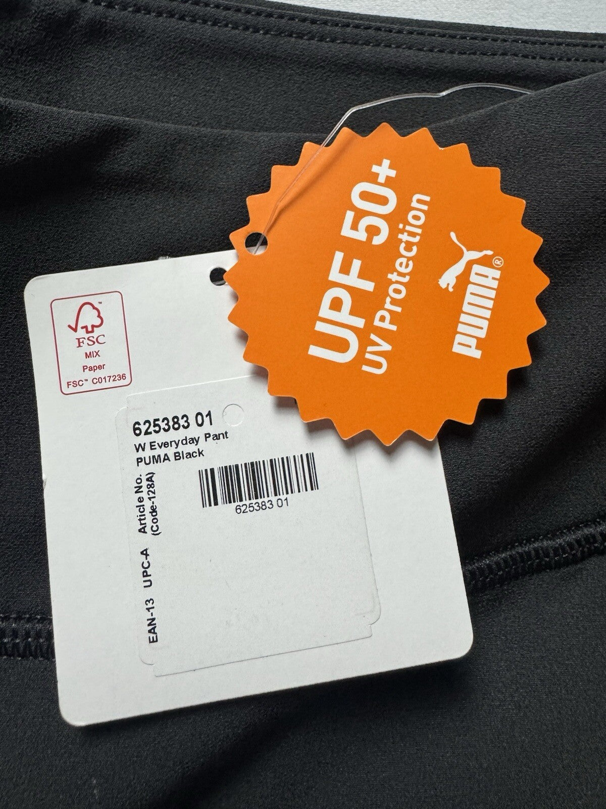 Puma Women’s Black Range Joggers Sz S.   (B.125/1)