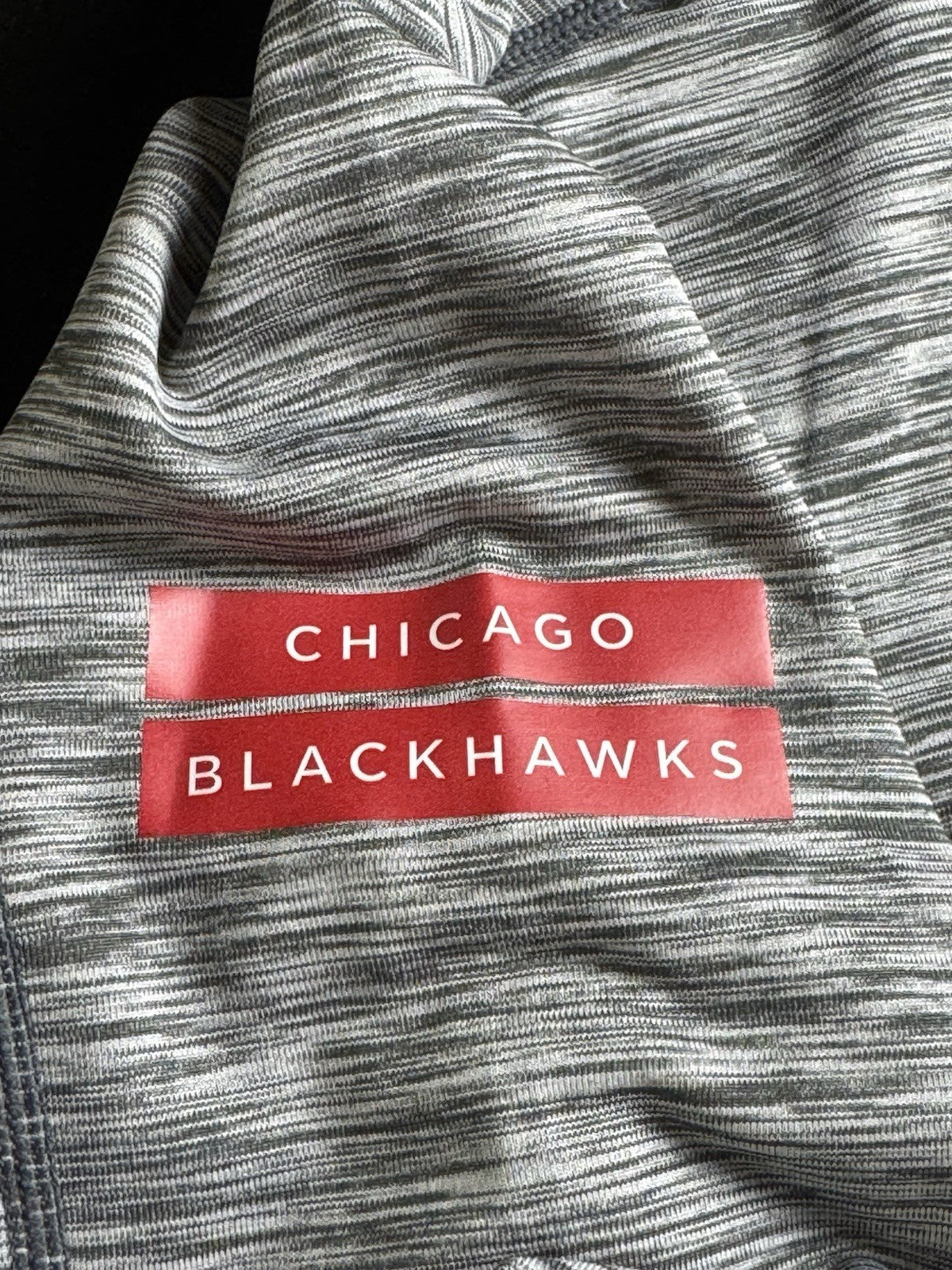 LeverWear Women's Chicago Blackhawks Logo Jacket Sz M.   (B.163)