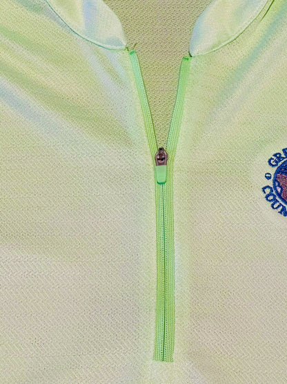 ADIDAS Women's Polo Shirt Green Sz S (B.16)