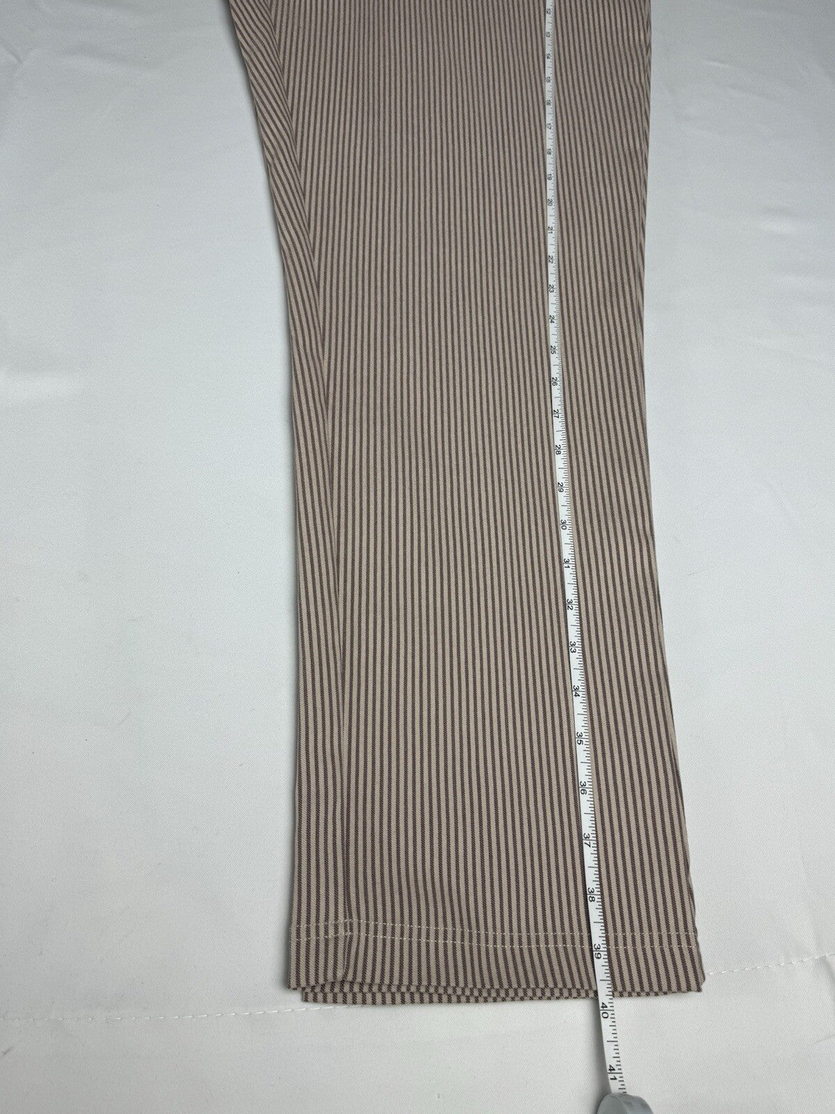 $89 DKNY Women's Striped Pants Sz XL  (B.91)