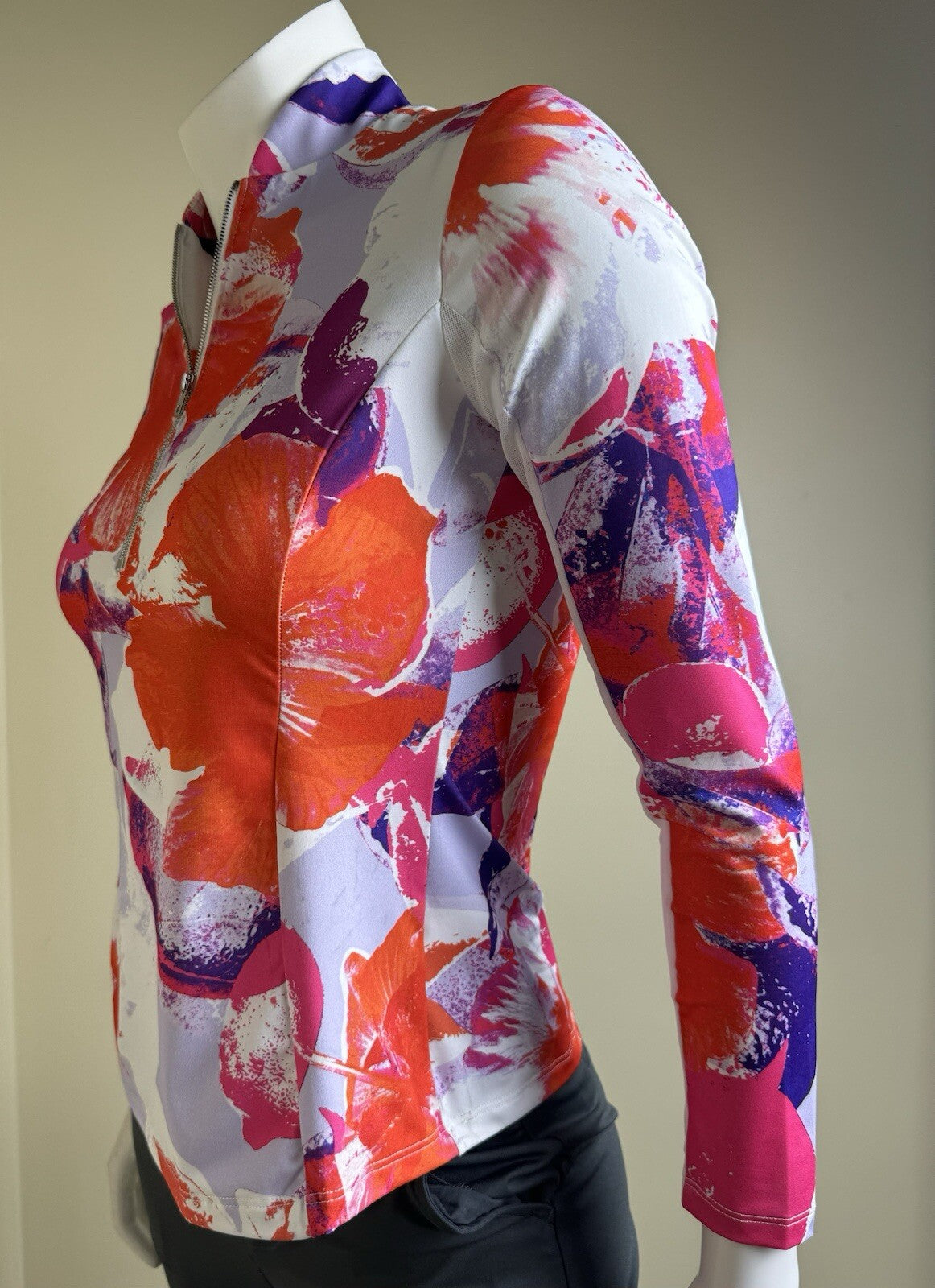 Amy Sport Women's Golf Long Sleeve Shirt Sz L.       (B.111)