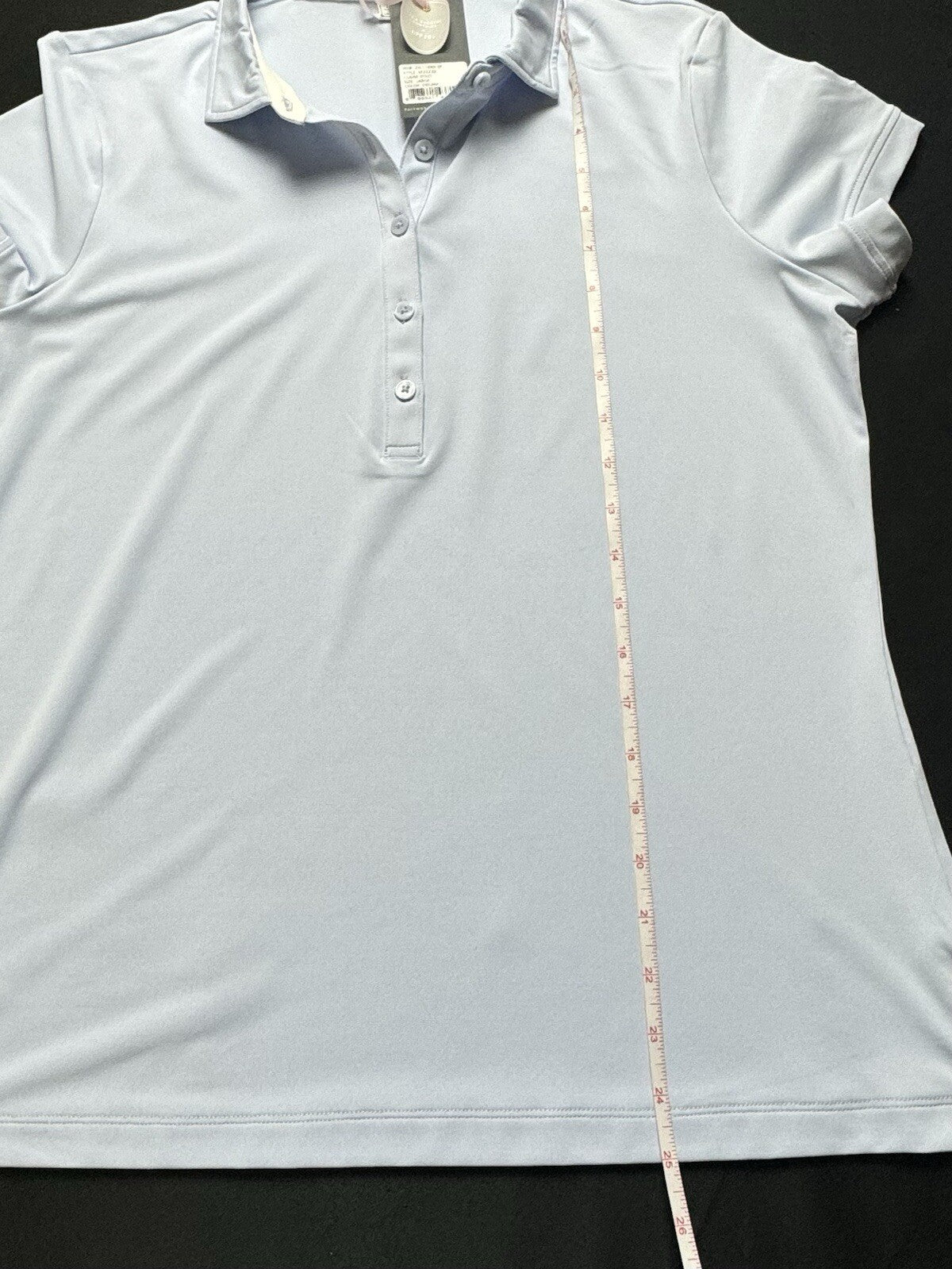 Fairway & Greene Women's Top Golf Polo Shirt Sz L.  (B.80)