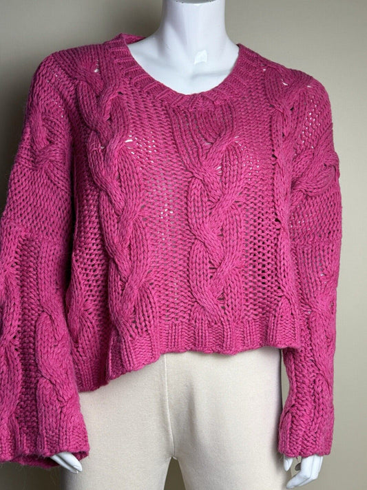 HYFVE Women’s Knit Oversized Sweater Sz L