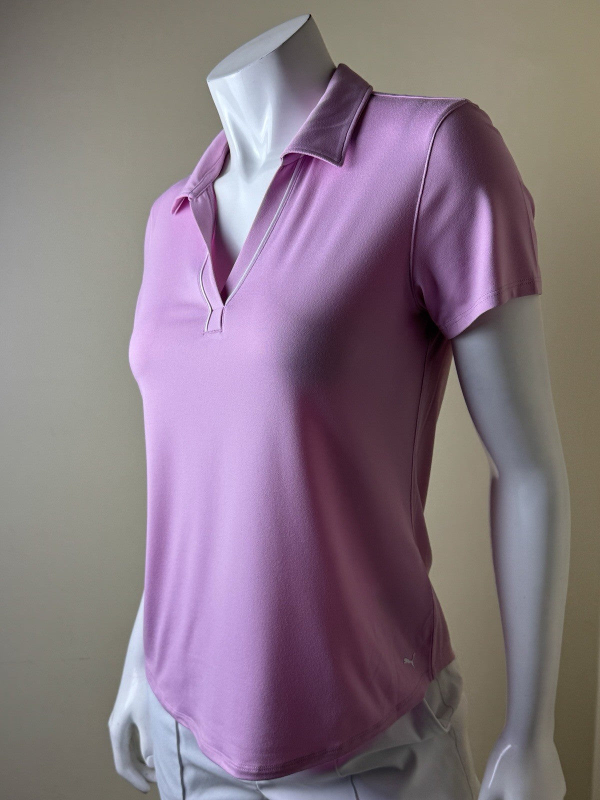 GG Blue Women's Golf Polo Shirt Sz S.     (B.162)