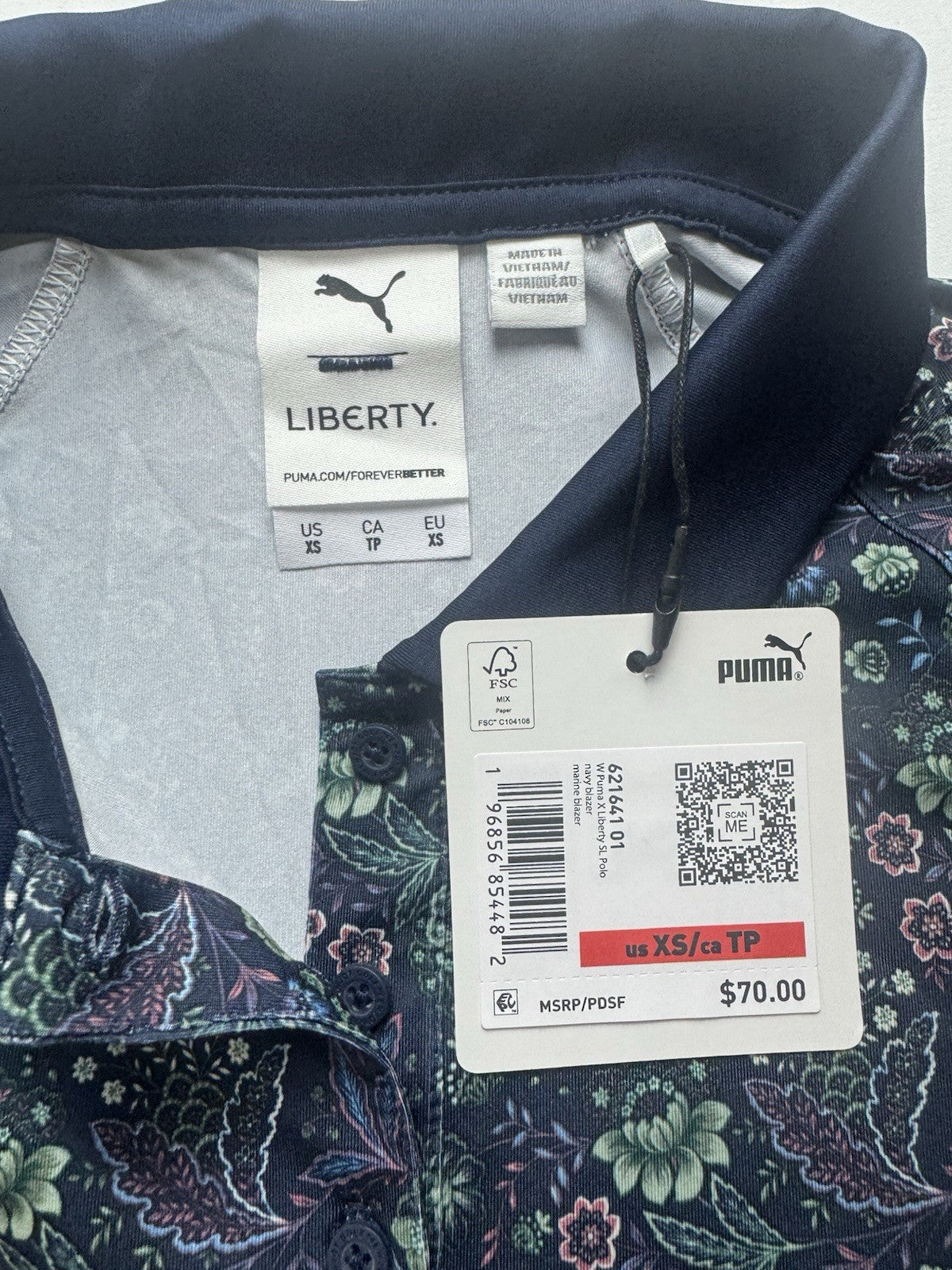 $70 Puma Women’s Golf Shirt Sleeveless Sz XS  (B.156)