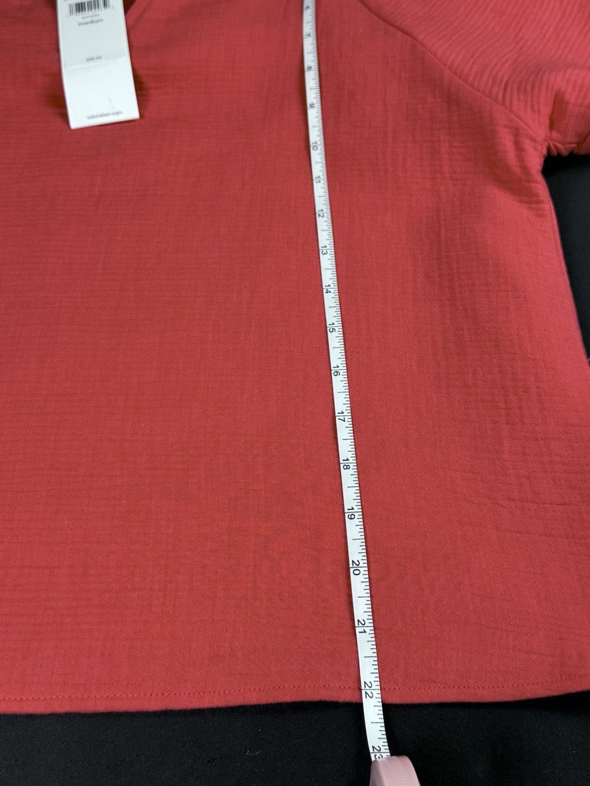 $89 CALVIN KLEIN Women’s Knit Blouse Size M   (B.181)