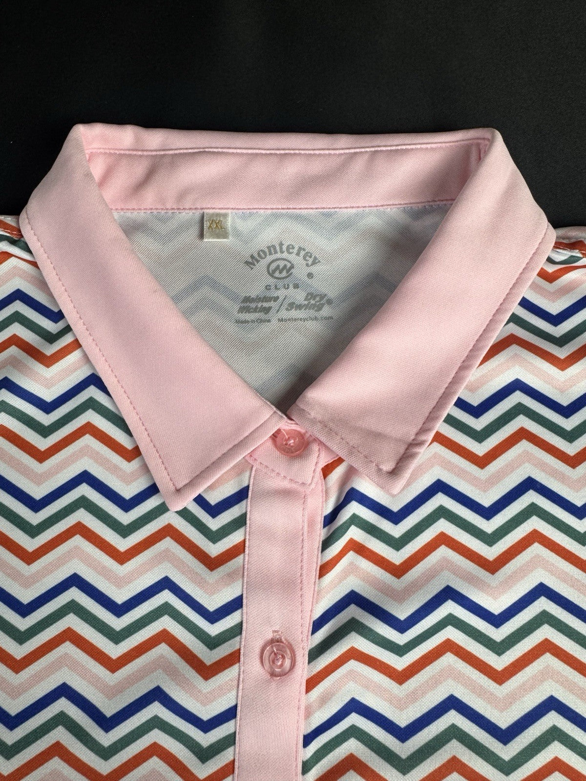 Monterey Club Women's Golf Shirt Short Sleeve Sz 2XL.      (B.174/1)