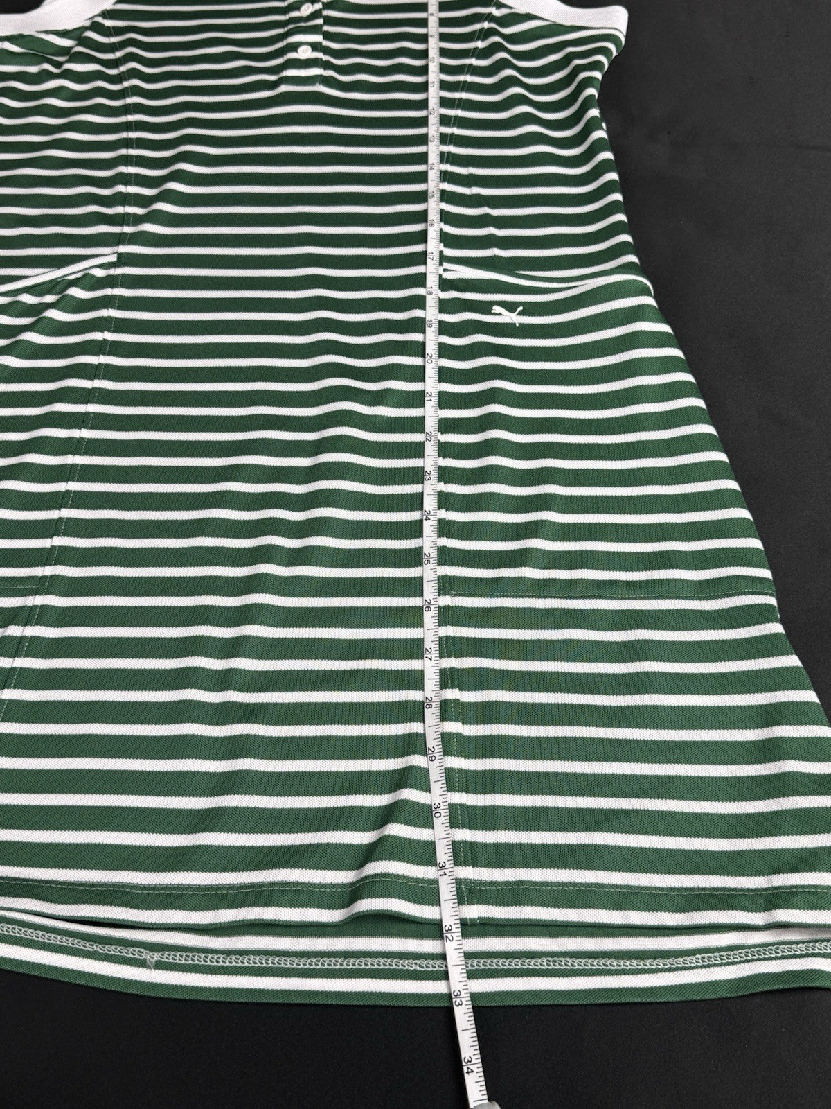 Puma Women’s Polo Stripes Dress Sz S      (B.082)