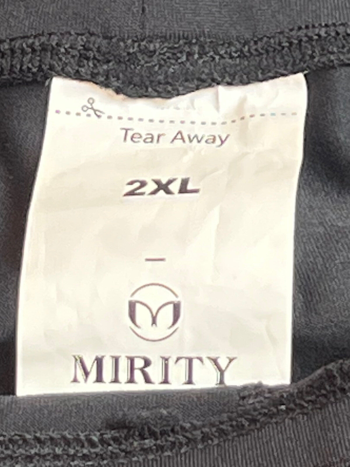 MIRITY Women’s Dress Pants Straight Leg Black Sz 2XL