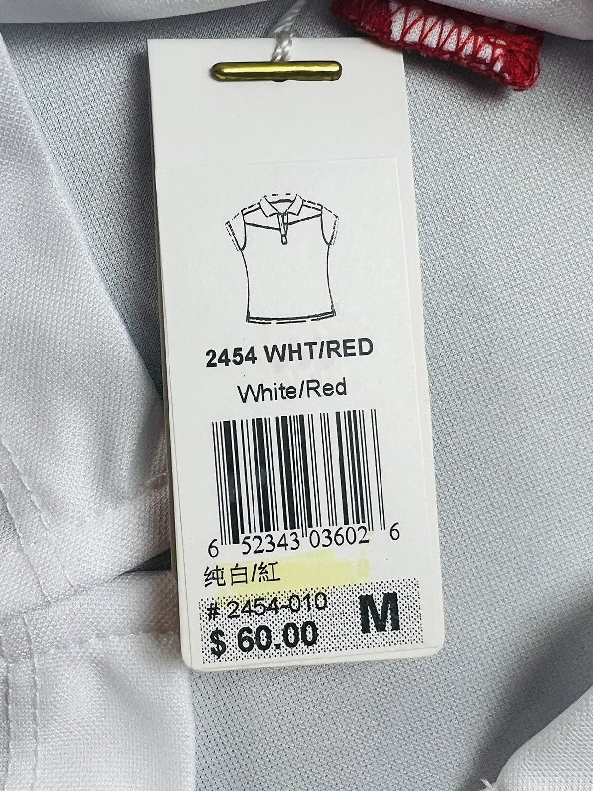 Monterey Club Women's Golf Shirt Sz M Short Sleeve Top (13)