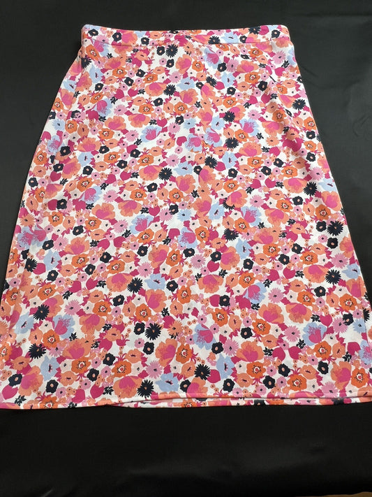 Charter Club Women's Lightweight Multicolor Maxi Skirt Size XL