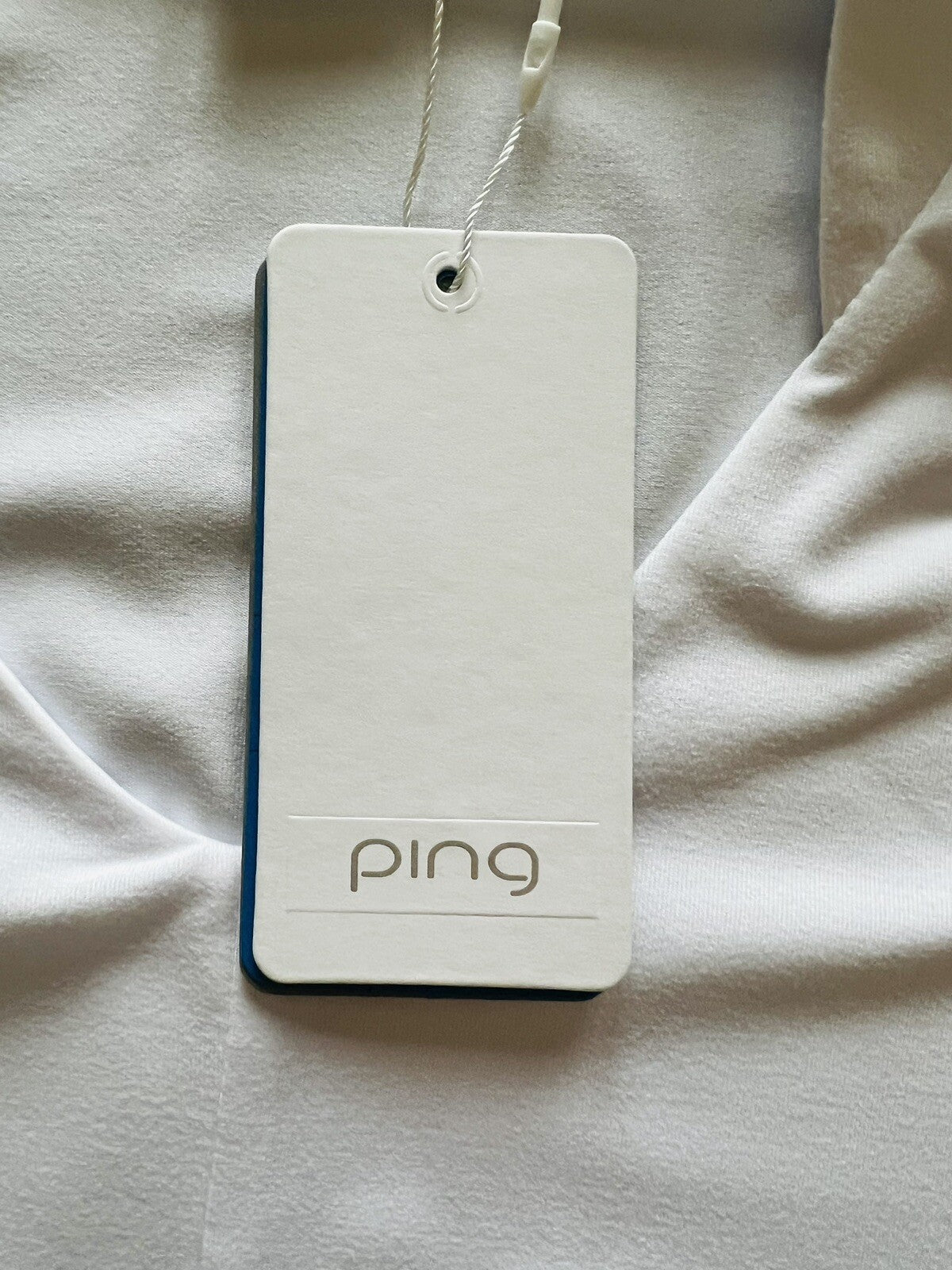 Ping Women’s Top Ivory Golf Shirt Sz 6