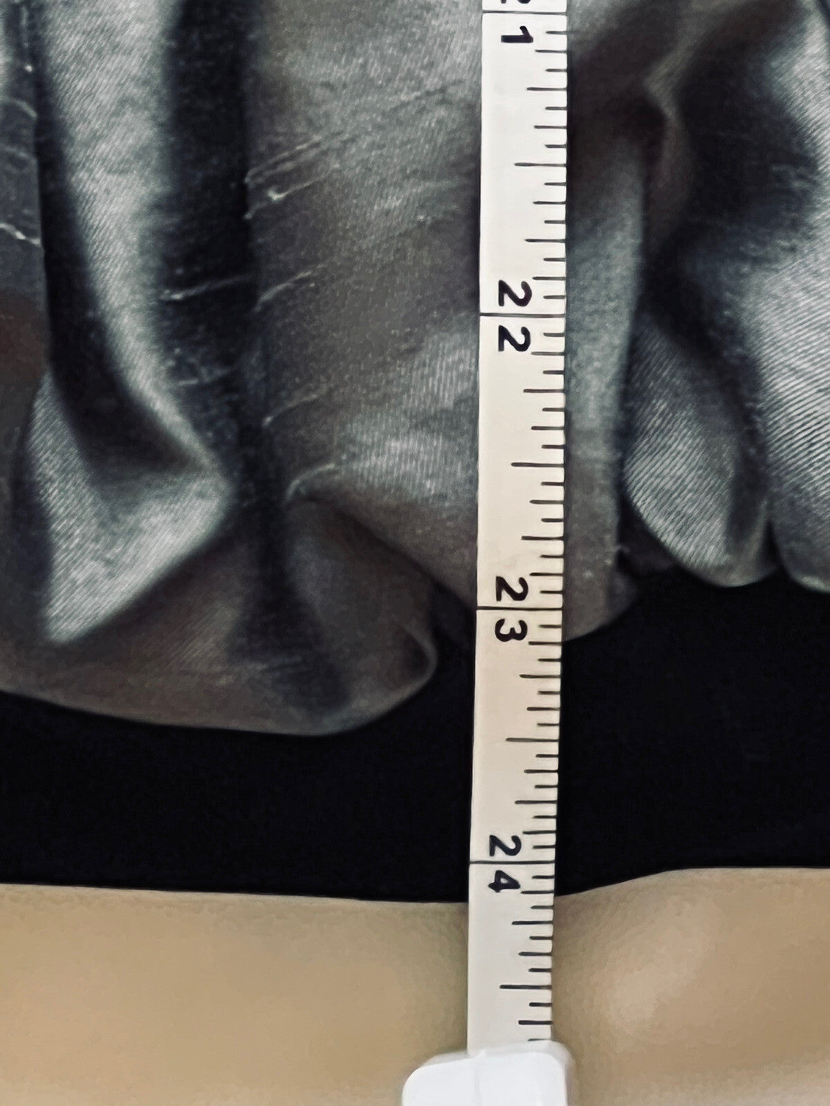 Grace Elements Women’s Velvet Pencil Skirt Black Sz 4