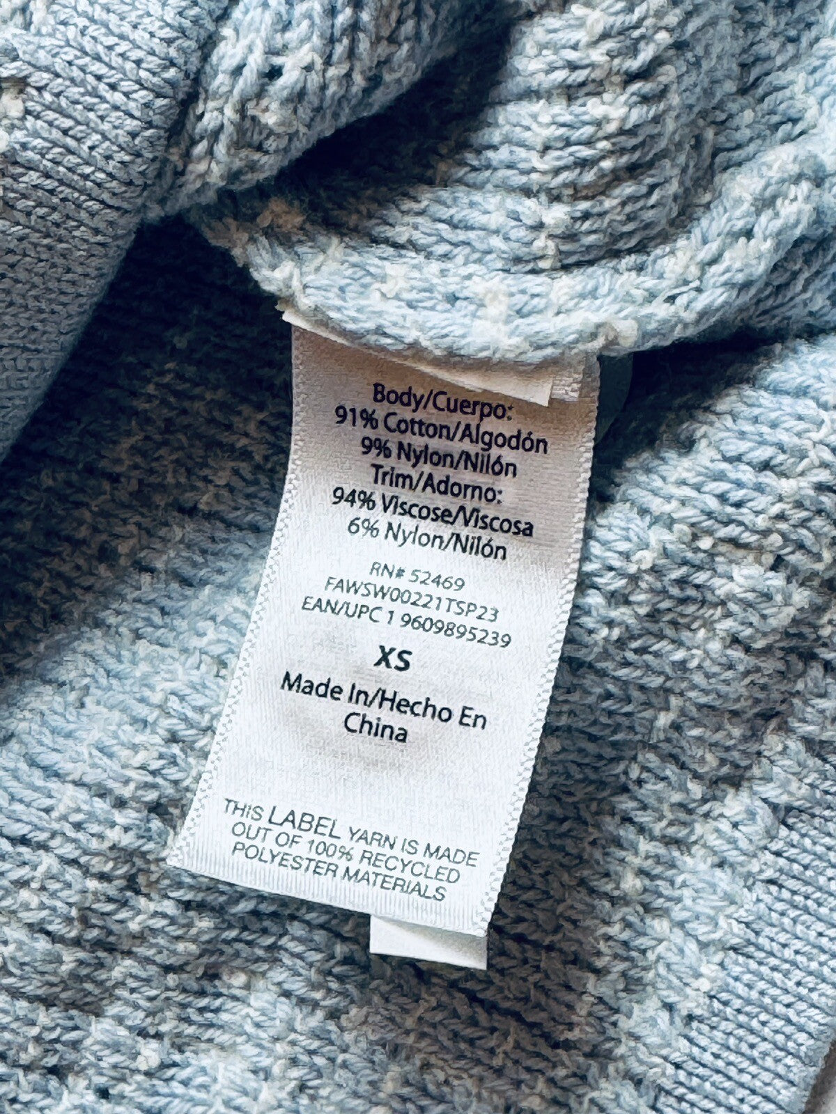 Free Assembly Women’s Knit Blue Dress Sz XS (65)