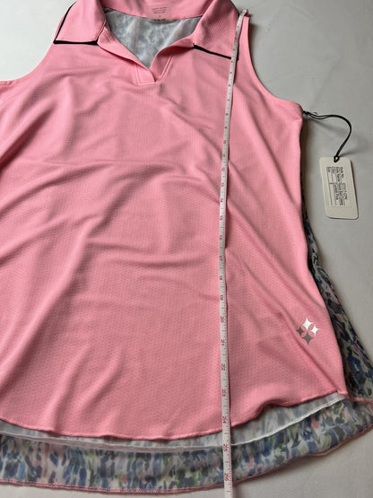 JOFIT Women's Golf Polo Shirt/Top Size S Pink.      (50)