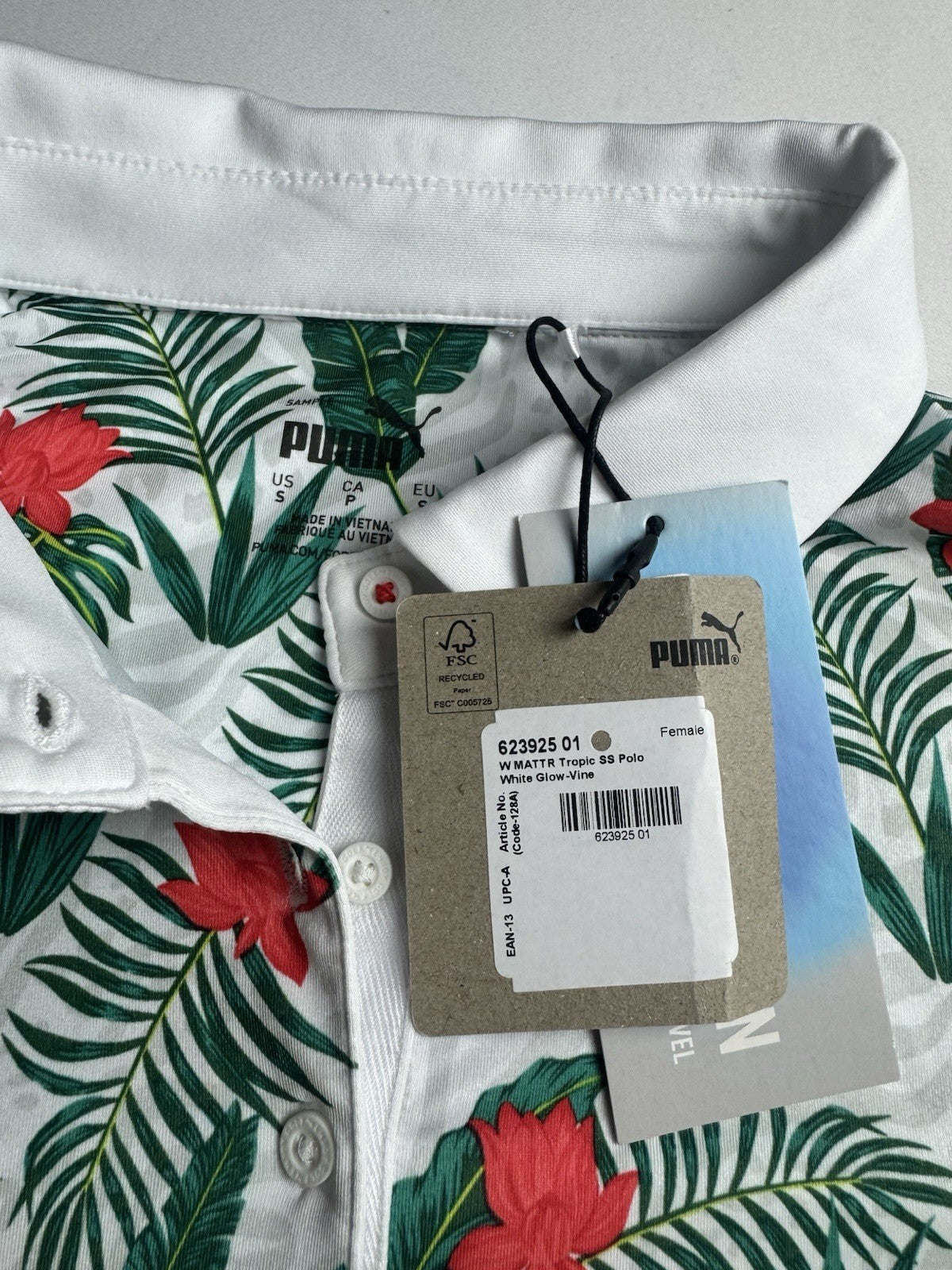 GG Blue Women's Golf Polo Shirt Sz S.     (B.162)