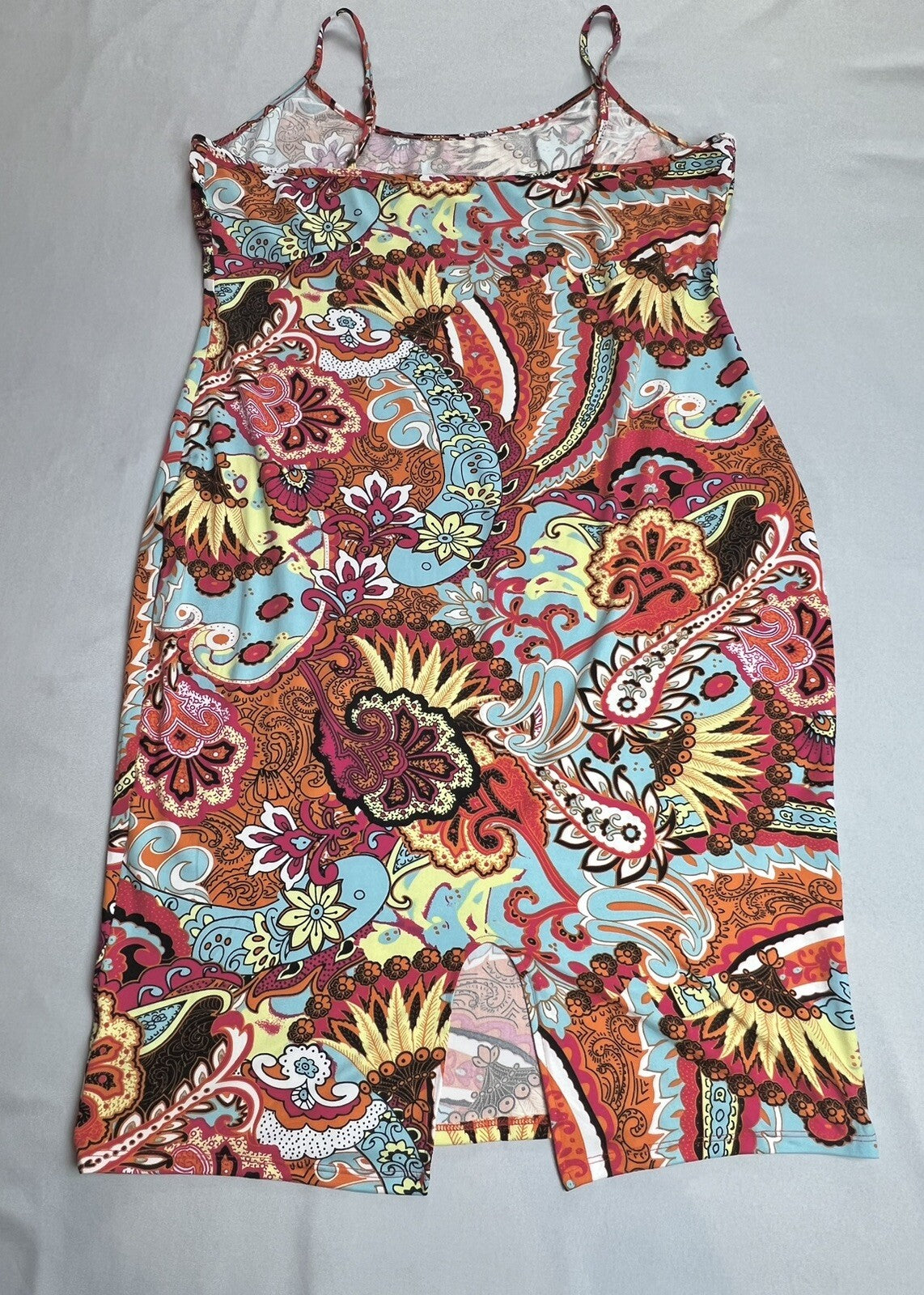 Love J Women’s Multicolor Stretch Dress Sz 3XL