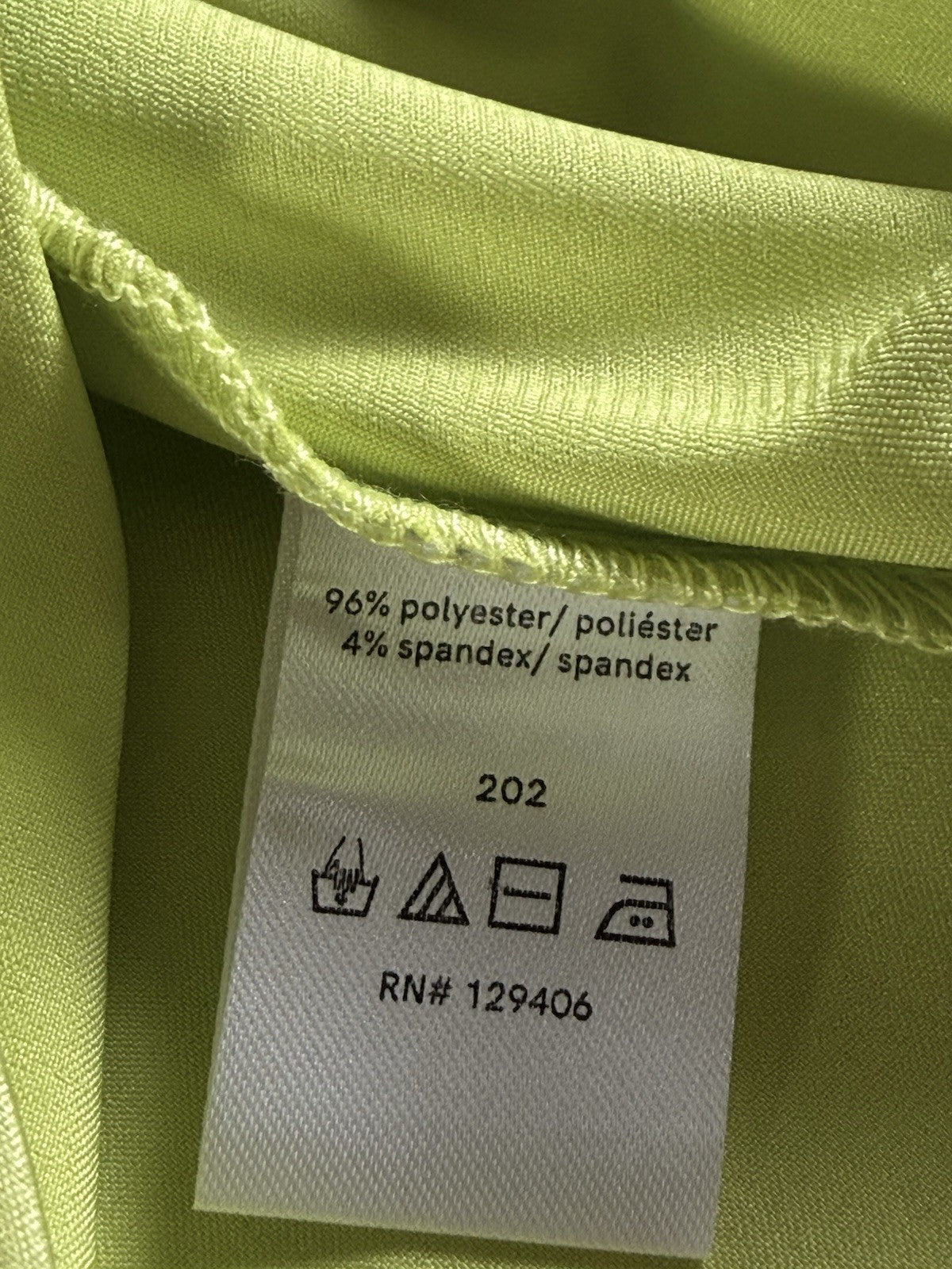 VENUS Green Neon Mini Dress Sz 8. (B.194)