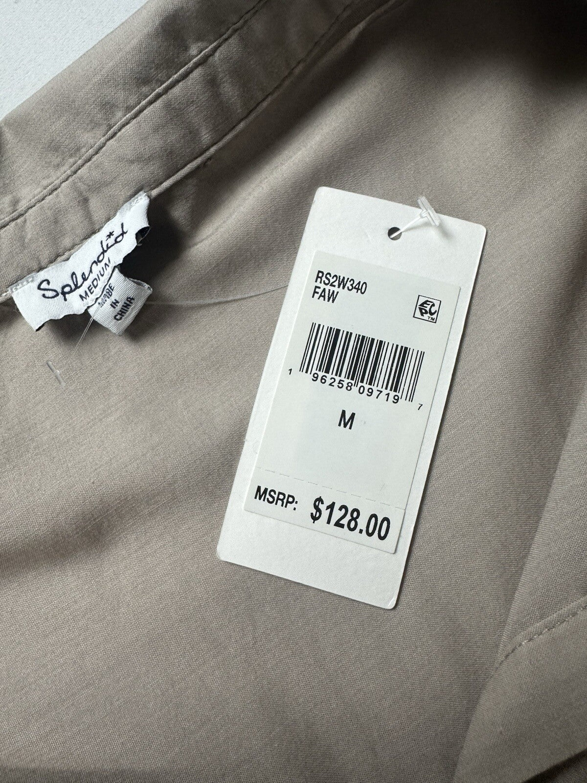 $128 Splendid Women’s Button Down Shirt Sz M. (B.134)