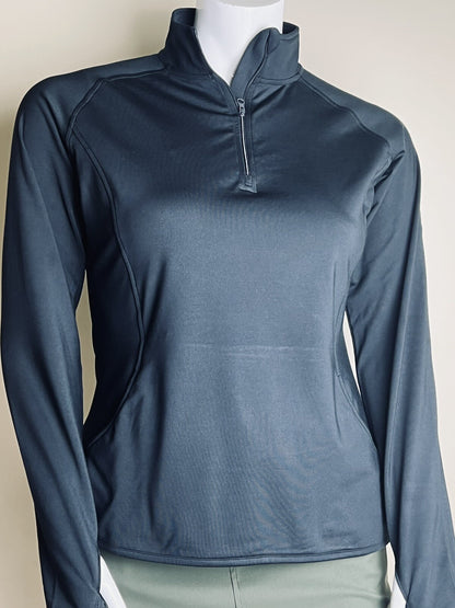 Est. 1967 Women's Long-Sleeve Sweatshirt Sz L Black. (50)