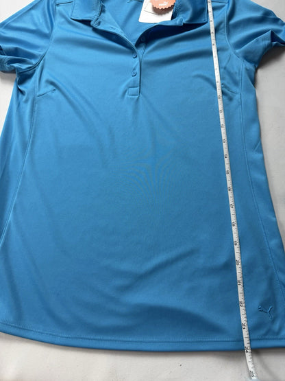 Puma Women’s Golf Shirt Blue Size S