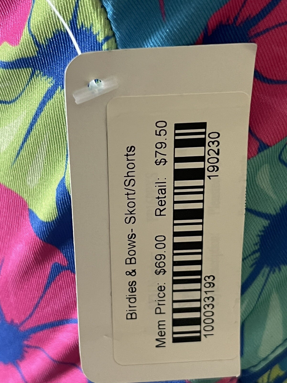 Birdies and Bows Skort Women's Size XS Golf Skort Floral   (18)