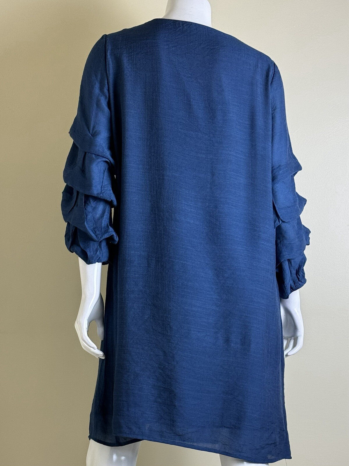 Tacera Women's Dress Blue Sz M. (73)