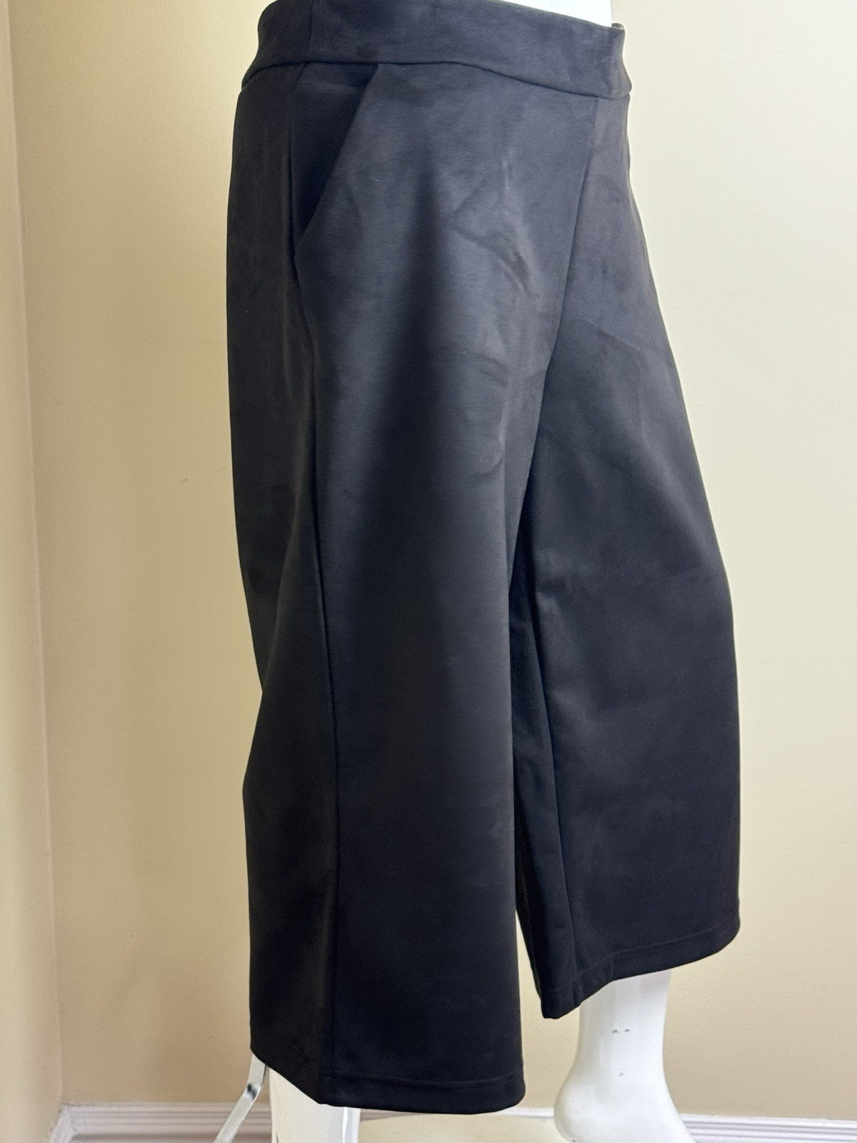 DKNY Sport Women's Suede Pants Sz XL     (B.191)