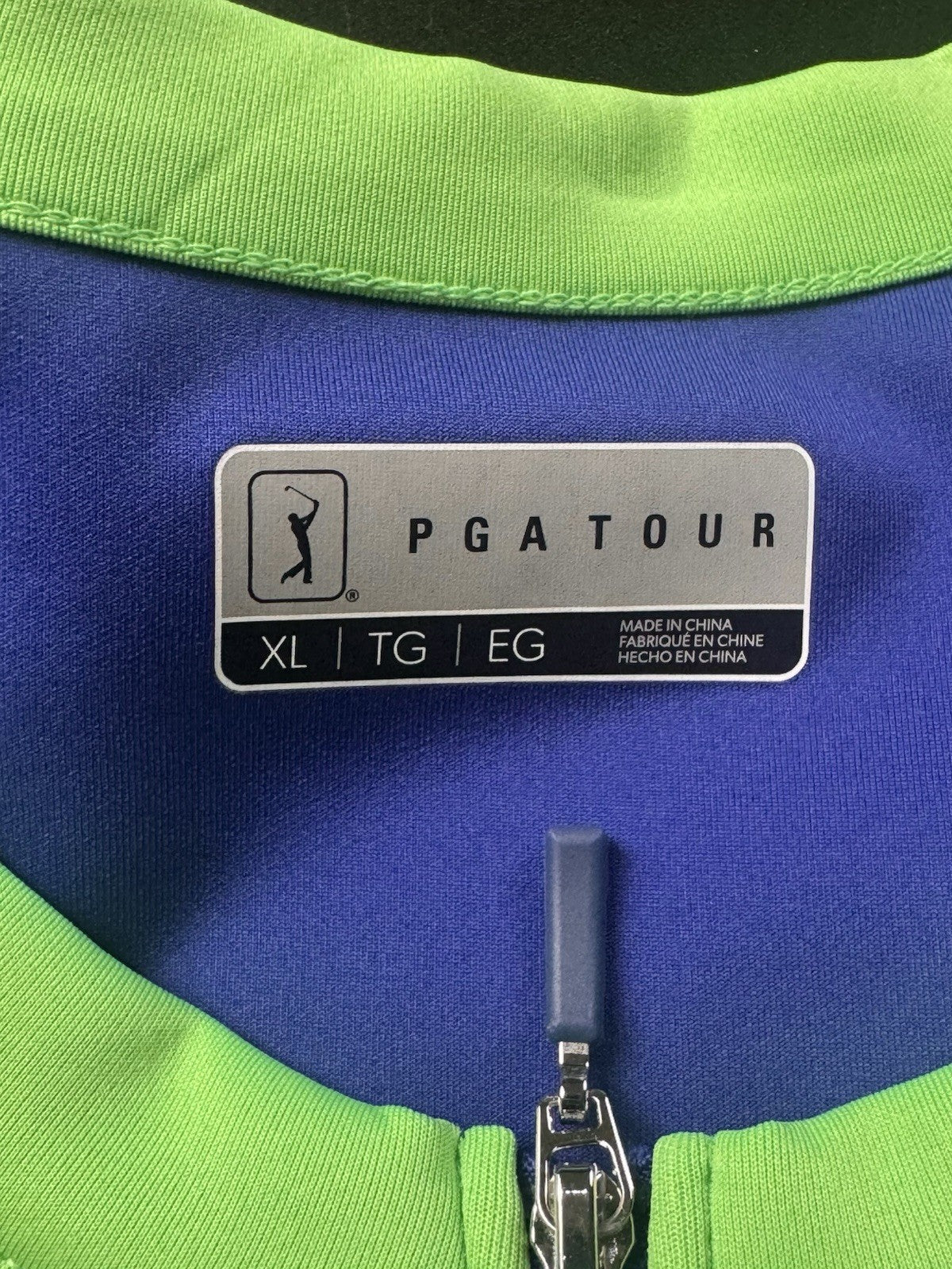 $78 PGA TOUR Women’s Blue Dress sleeveless Sz XL.      (B.082)