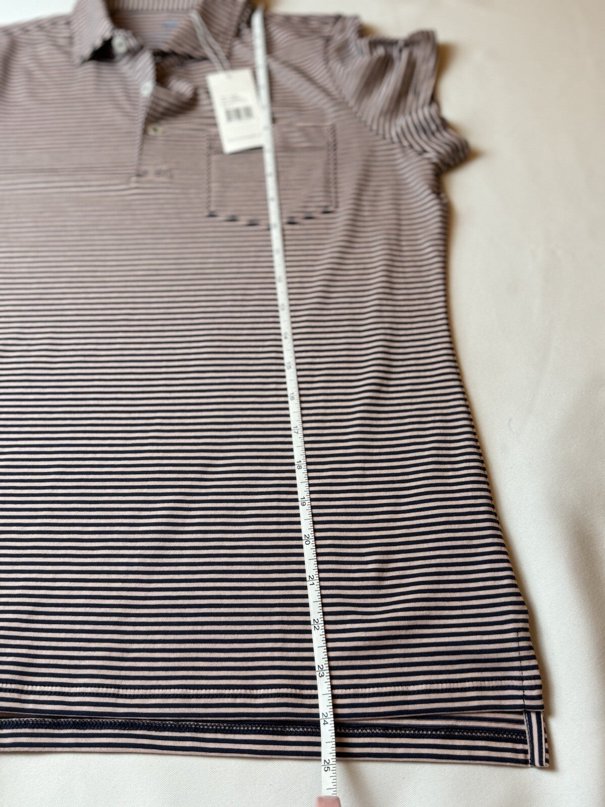 Renwick Women’s Polo Shirt Sz S Golf Striped Cotton (77)