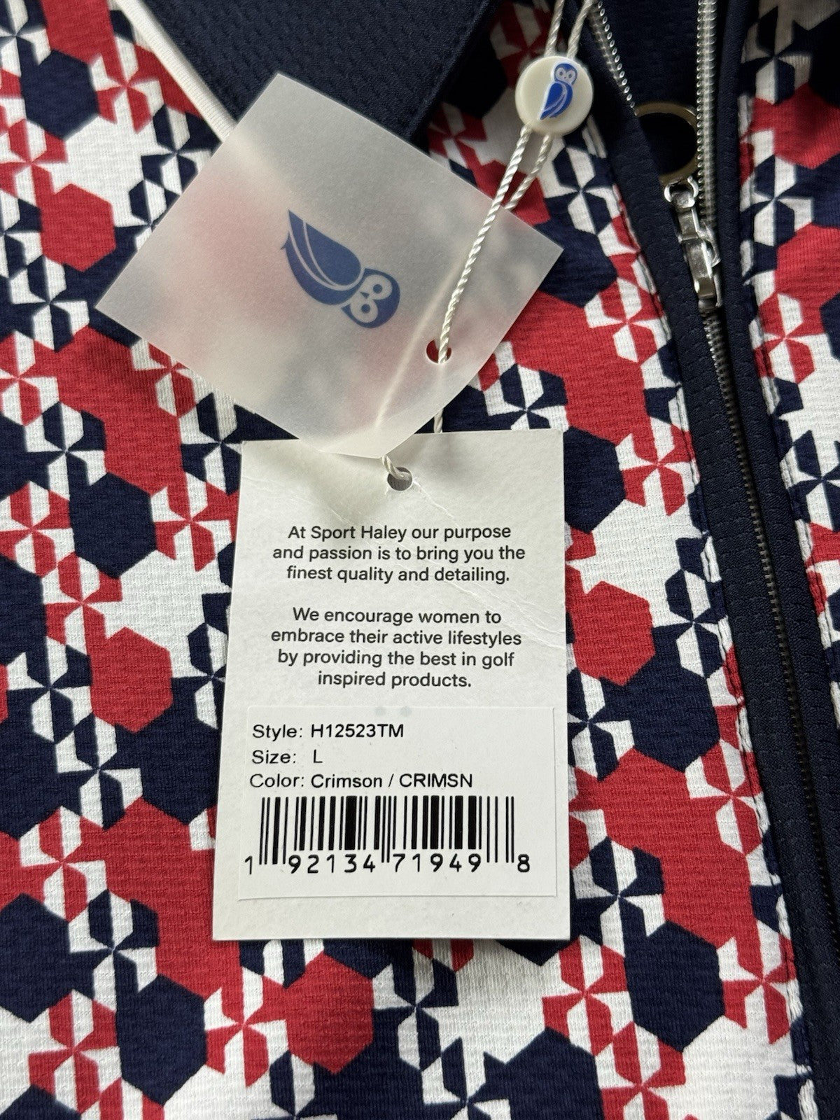 Sport Haley Women's Golf Shirt Sz L     (B.037)