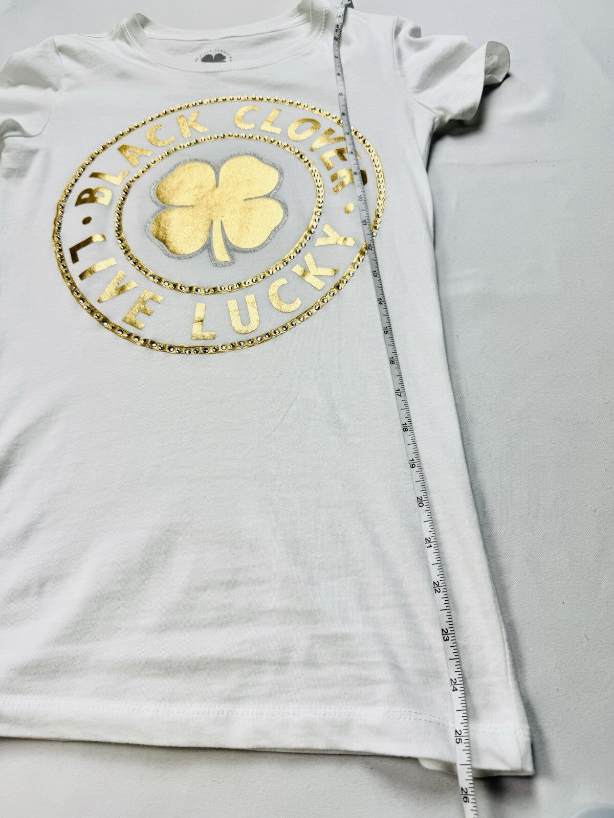 Black Clover Women’s Golf Shirt  Pullover Sz S  (B.38)