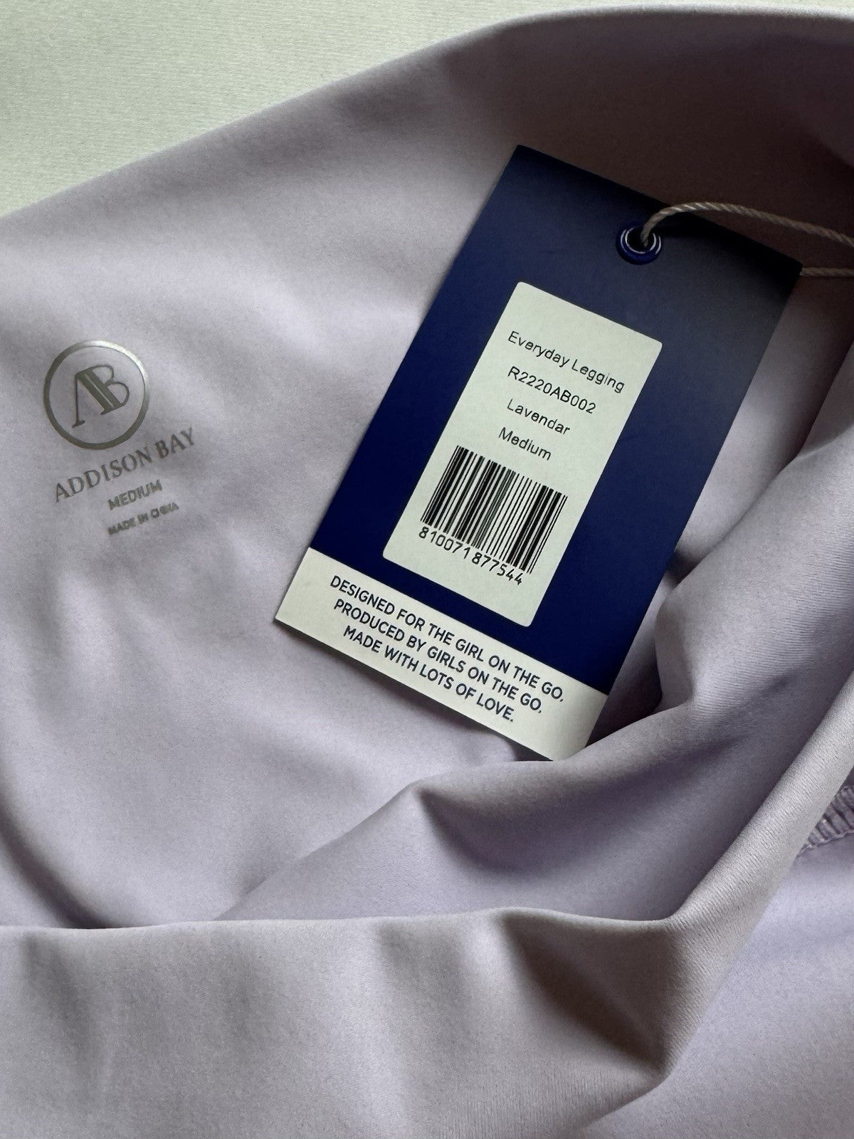 Addison Bay Randstad Leggings Activewear Sz M.     (B.165)