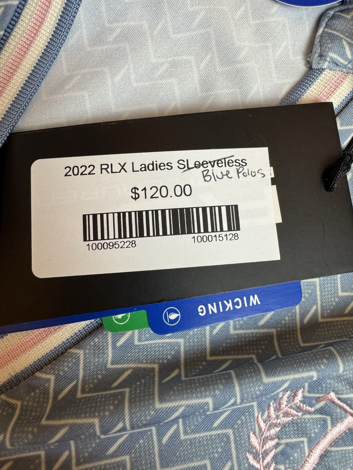 RLX Ralph Lauren Women’s Golf Polo Shirt Size M.   (B.167)