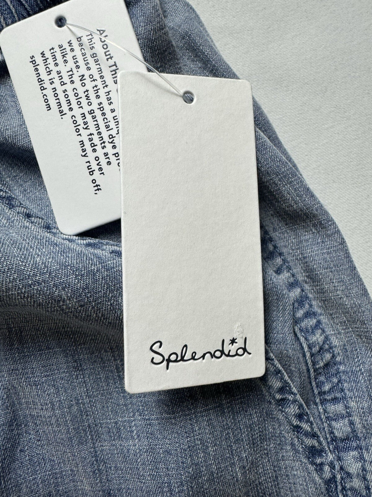 $178 SPLENDID Women’s Denim Trousers Size L. (B.142)