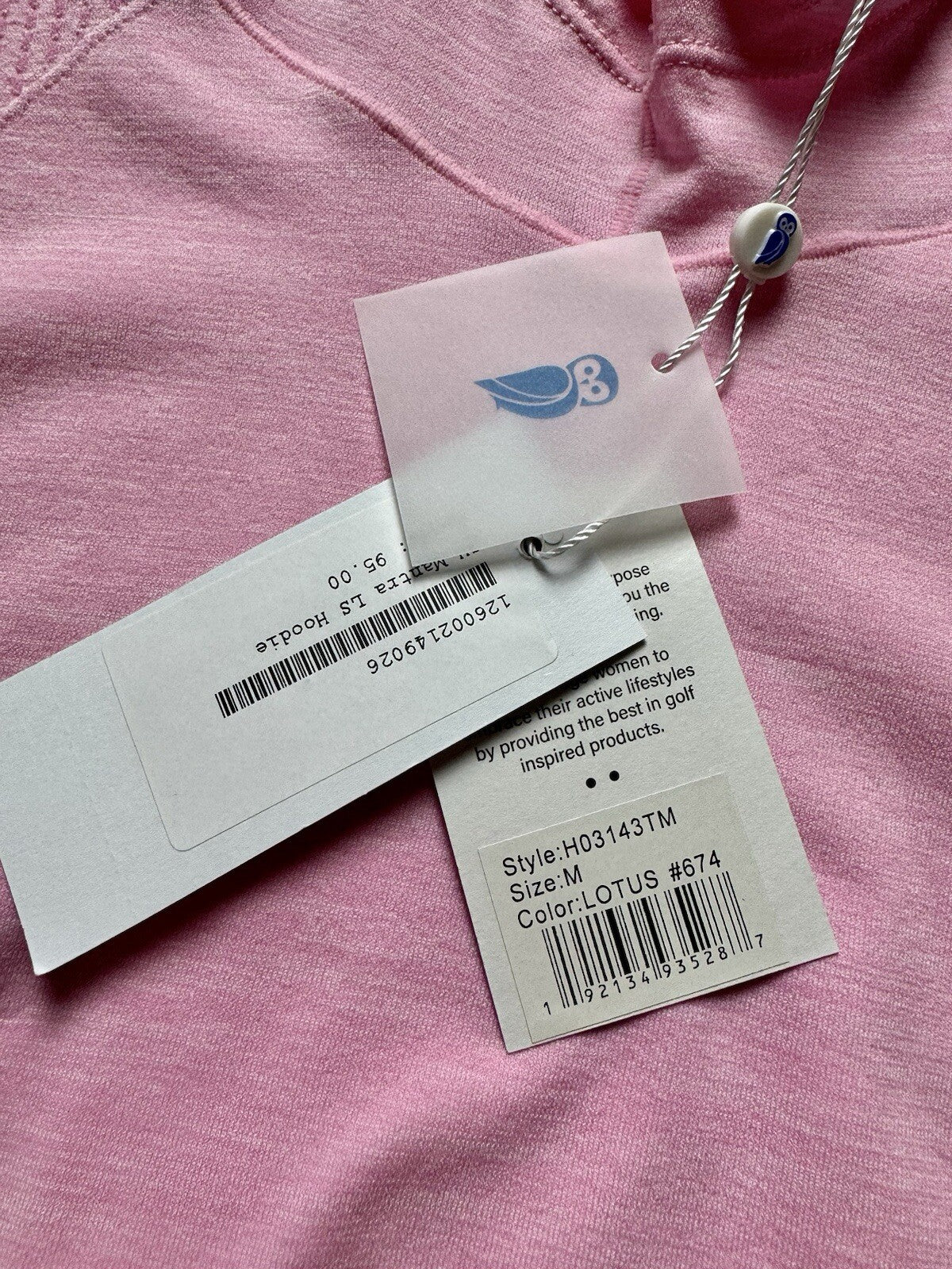 Sport Haley Women's Golf Hooded Sweatshirt Sz M  (B.107)