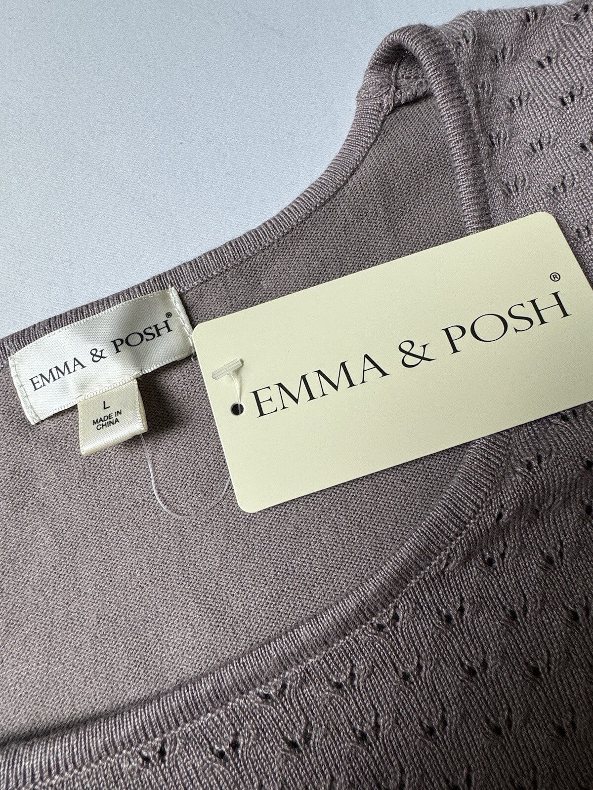 EMMA & POSH Women’s Bodycon Dress Sz L. (B.92)