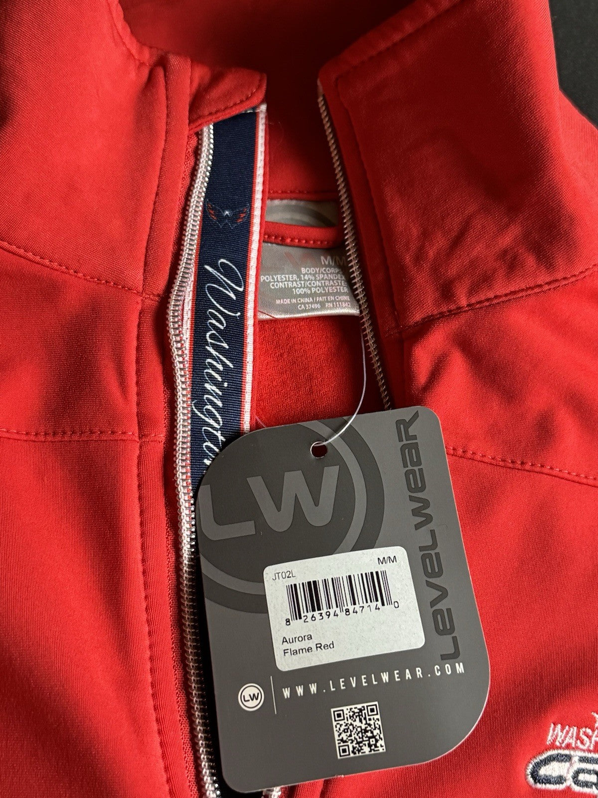 LeverWear Women's Hockey Washington Capital Logo Sweatshirt Sz M.   (B.157)