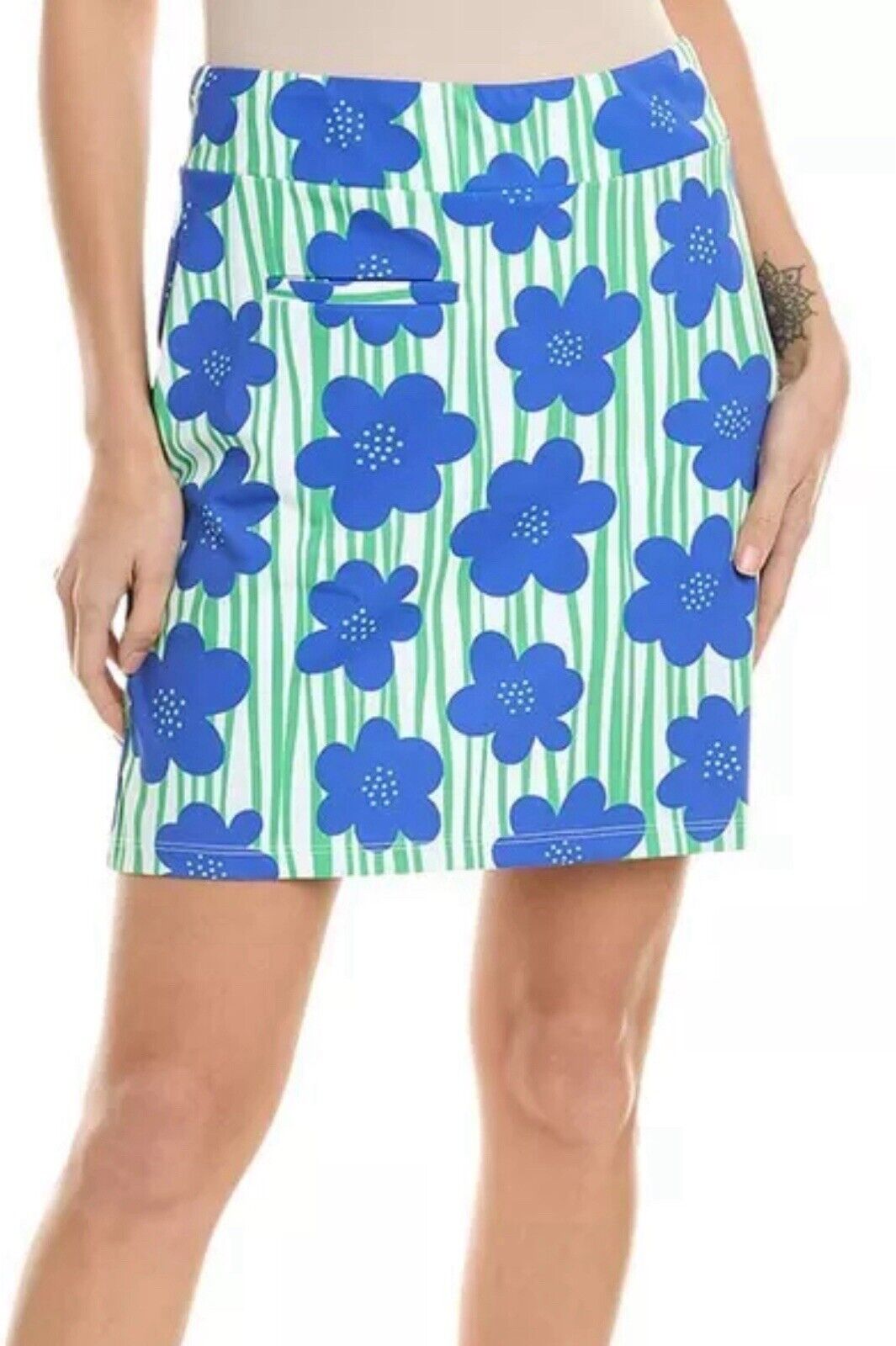 $185 Melly M Women's Skirt Skort Floral Sz M. (B.58)