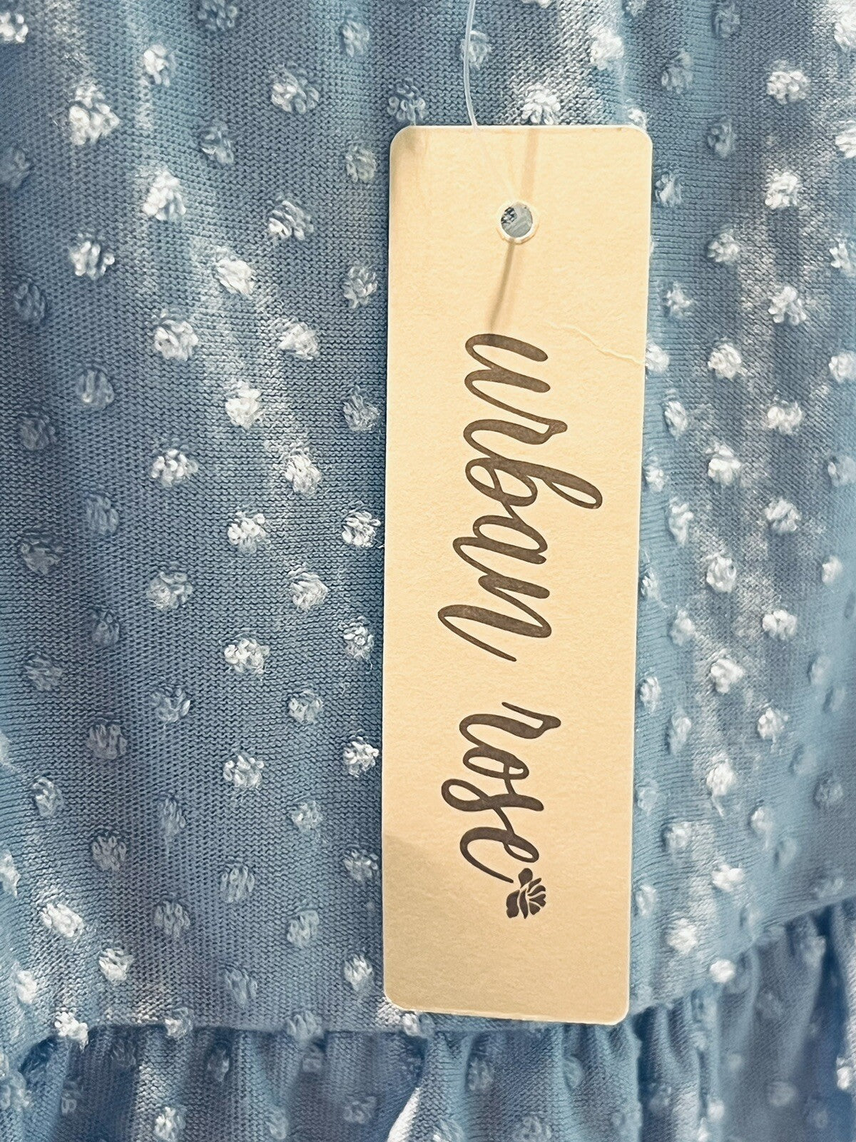 Urban Rose Women’s Blue Sheer Blouse Tank Size 3X