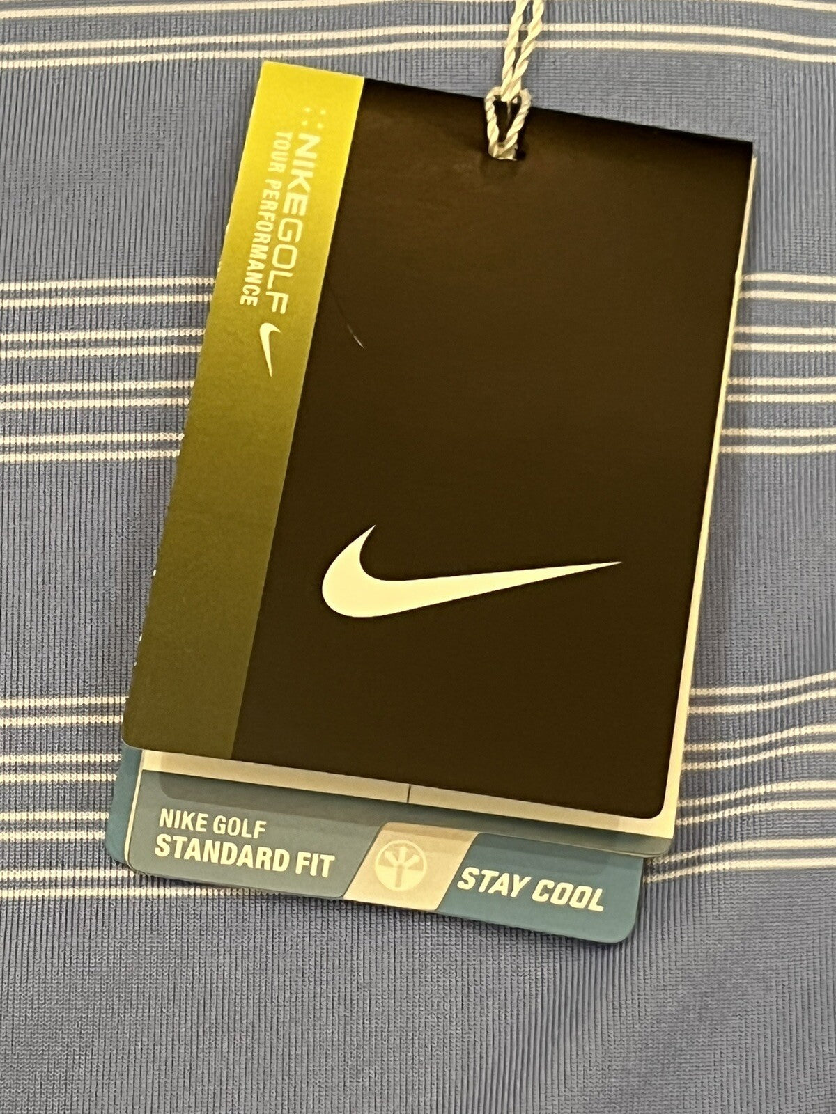 NIKEGOLF Women's Golf Polo Shirt Stripes Sz S       (B.16)