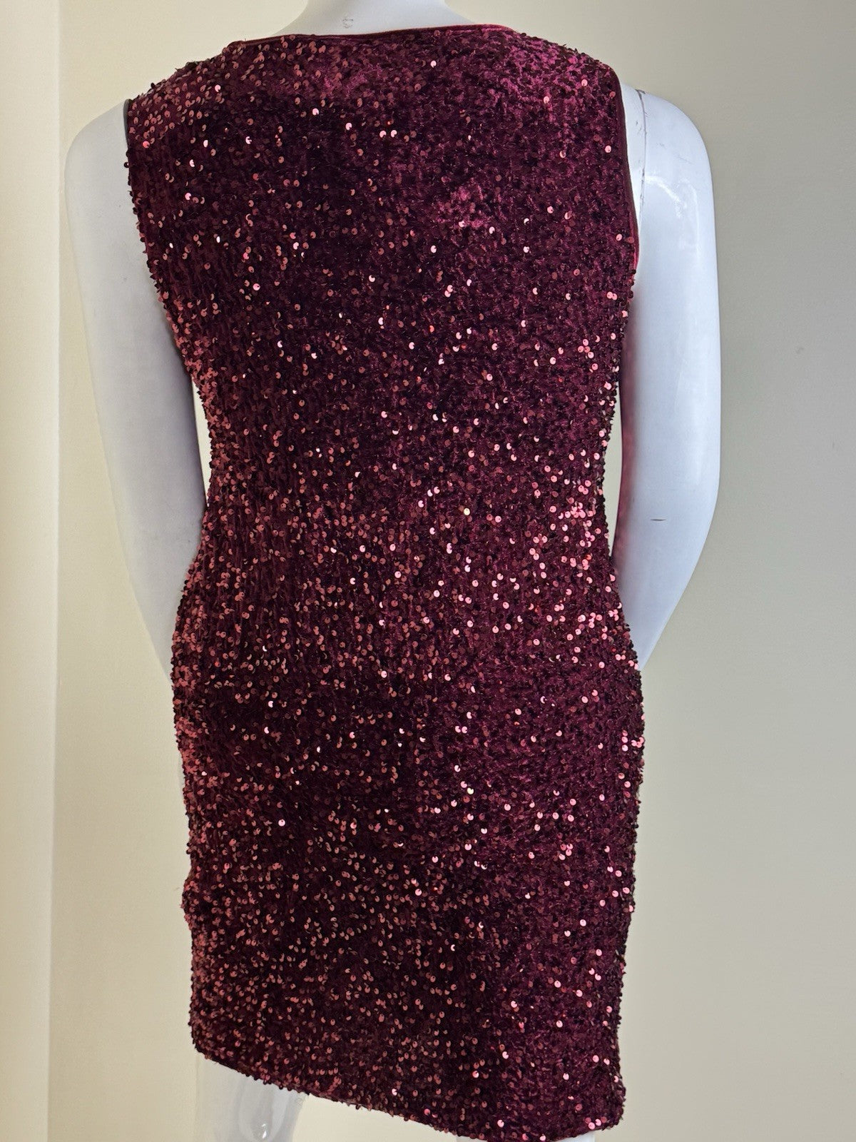 Nina Leonard Sequined Dress Sz XL.  (B.134)