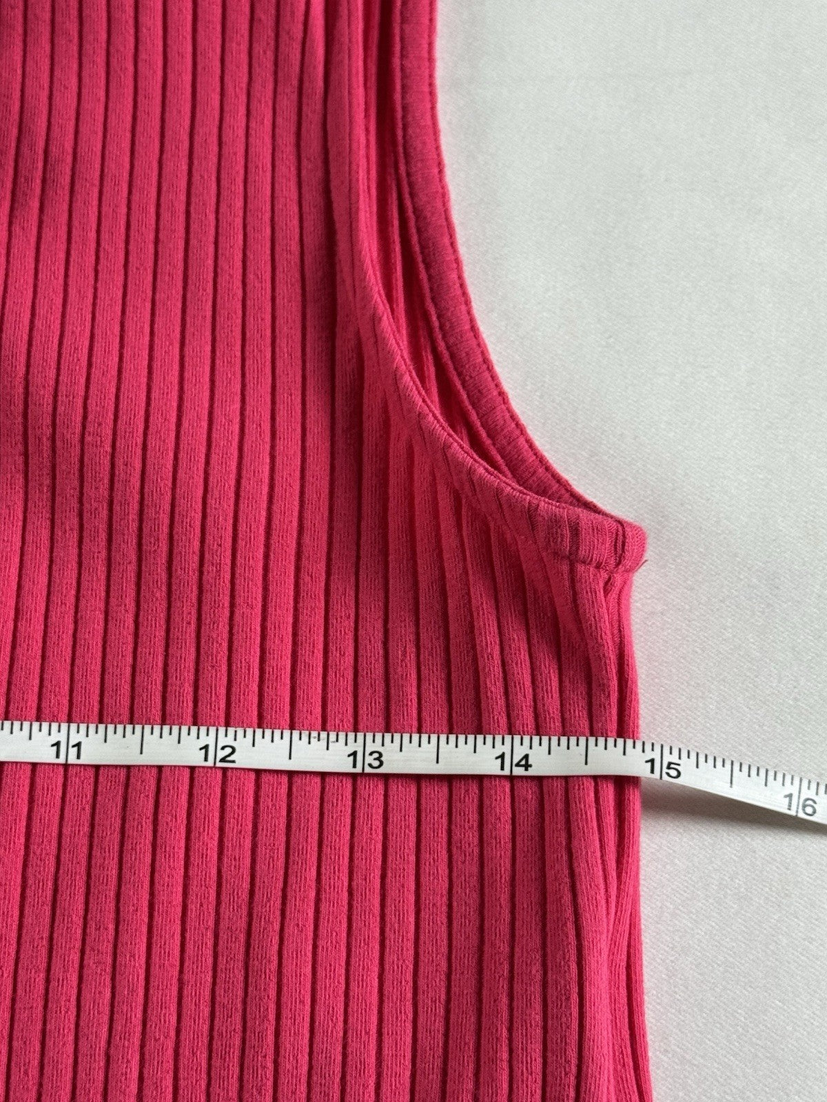 LOLE Knit Sleeveless Dress Pink Sz M.  (B.062)