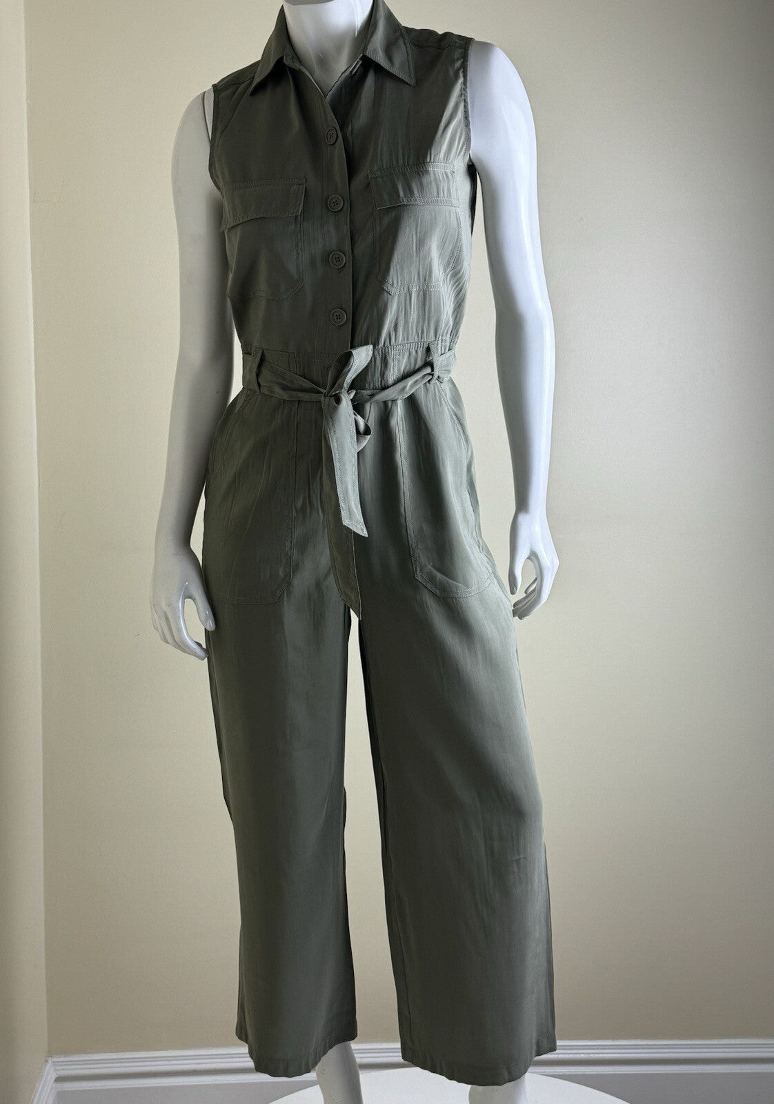 $168 MAX STUDIO Women’s Sage Jumpsuit Sz XS (B.77)
