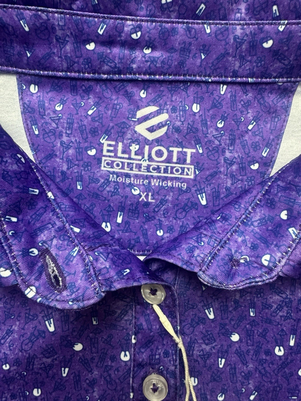 Elliott Collection Women’s Golf Polo Shirt Size XL.      (B.159)