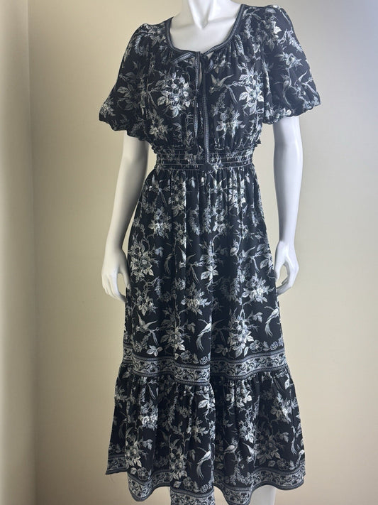 $188 Max Studio Women’s Floral Dress Sz SP  (B.139)