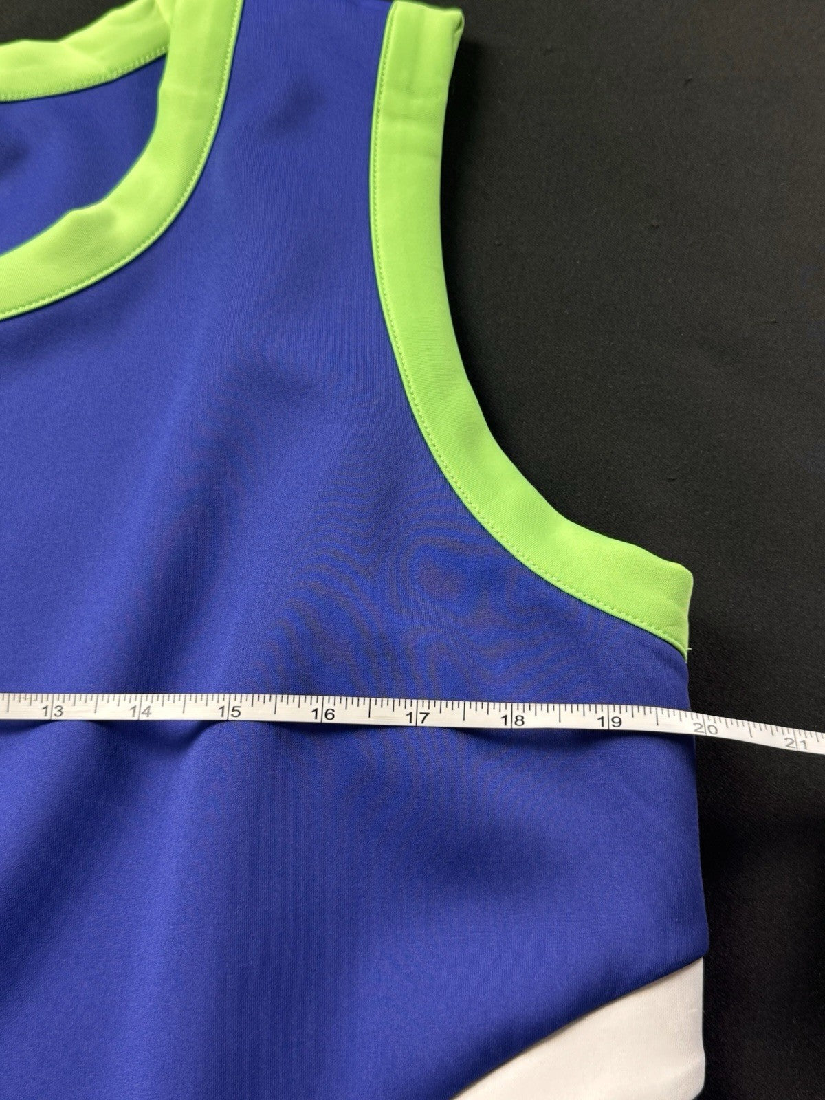 $78 PGA TOUR Women’s Blue Dress sleeveless Sz XL.      (B.082)