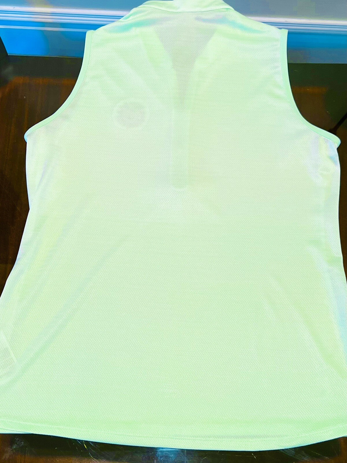 ADIDAS Women's Polo Shirt Green Sz S (B.16)