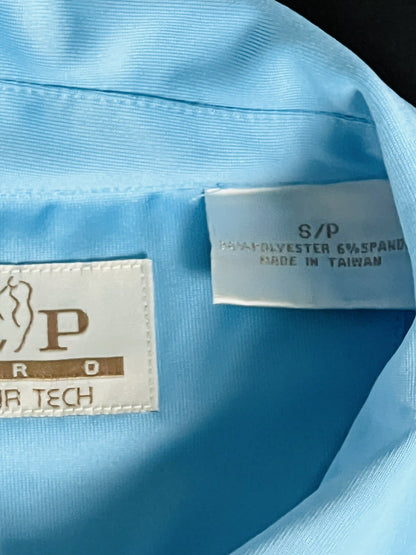 E.P Pro Tour Tech Women's Golf Polo Shirt Blue Sz S (16)