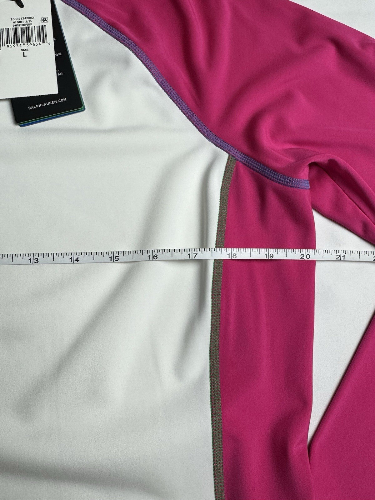 $148 Ralph Lauren Women’s Golf Sweatshirt Sz L     (B.121)